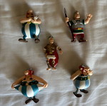 Asterix Plastoy figures set used