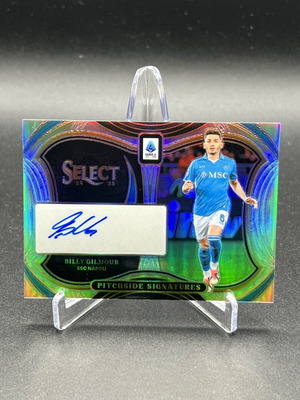 2024-25 Panini Select Billy Gilmour Silver Autograph card