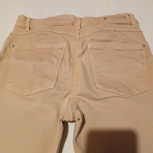 Bershka pink pants five-pocket slim elastic, like new