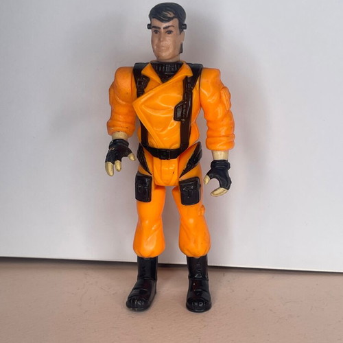 James Bond Jr. Flight Gear action figure used, 1991 Hasbro