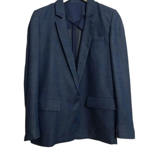 Acne Black Denim Jacket blazer like new, blue, size M