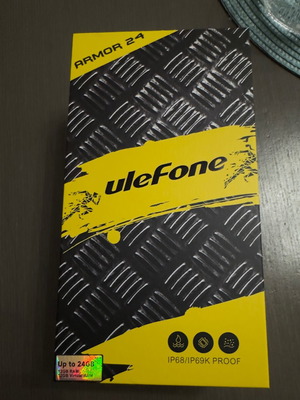 Ulefone Armor 24 Dual SIM smartphone new, 12/256GB, black