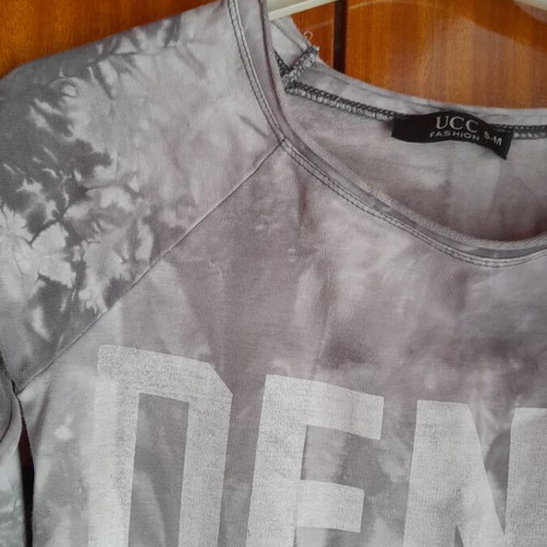 Denim blouse grey like new