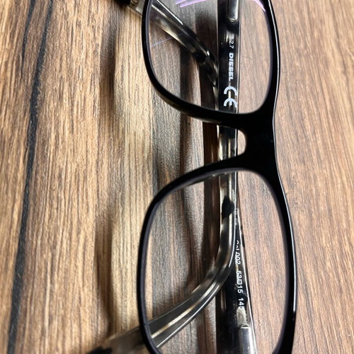 Diesel DL5211 eyeglass frame black like new