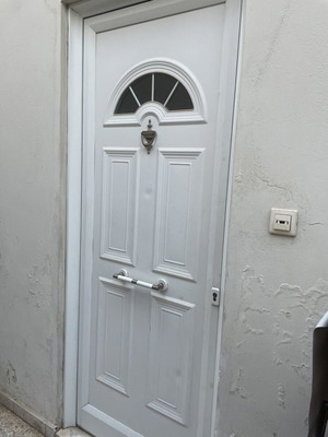 Aluminum door Europa 5000 like new, 2.15x0.87m left opening