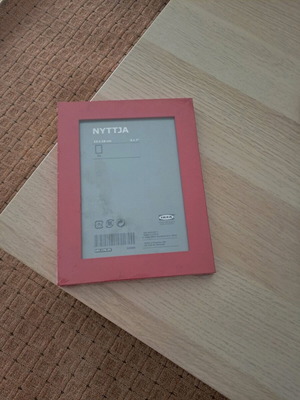 Photo frames new, set of 2 red