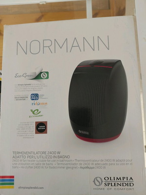 Normann fan heater like new