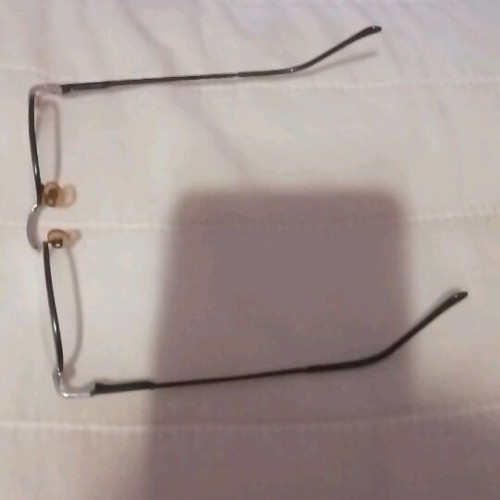 Metal glasses frame like new, black