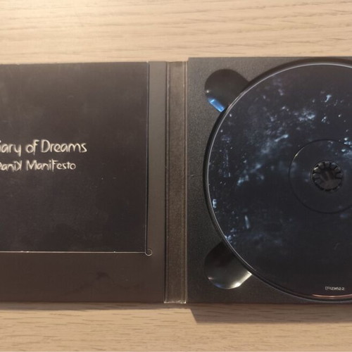 Diary Of Dreams Panik Manifesto CD Digipak like new, electronic