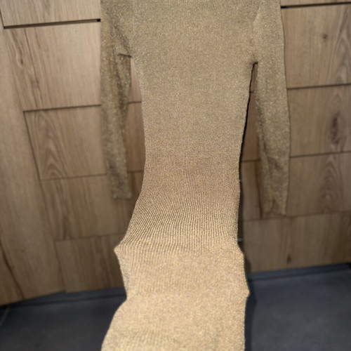 Gold Beach Dress Oh Polly new, size S