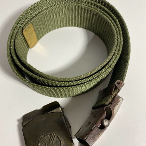 Military buckle used, pack of 2 items with free belt