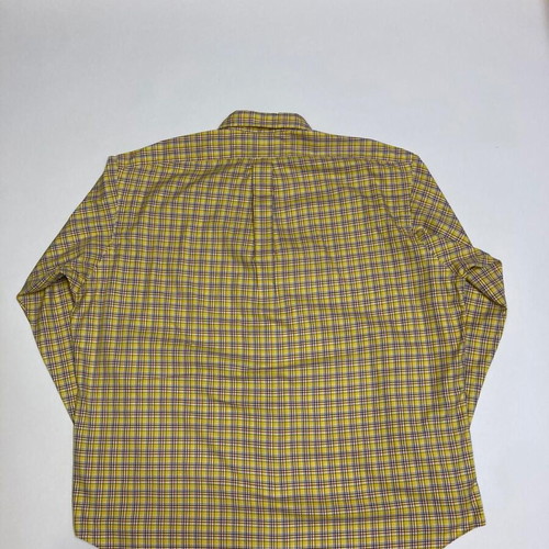 Ralph Lauren Blake Oxford long shirt, yellow check, XXL