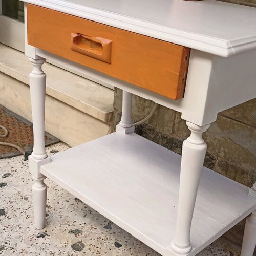 Wooden coffee table used with small handle damage