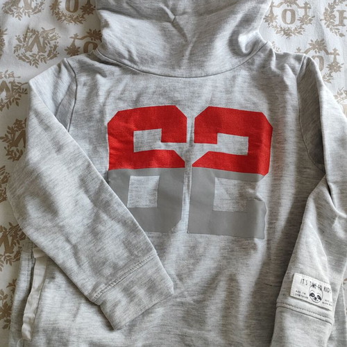 Tom Tailor boys' sweatshirt, white and grey, size 122-128 cm
