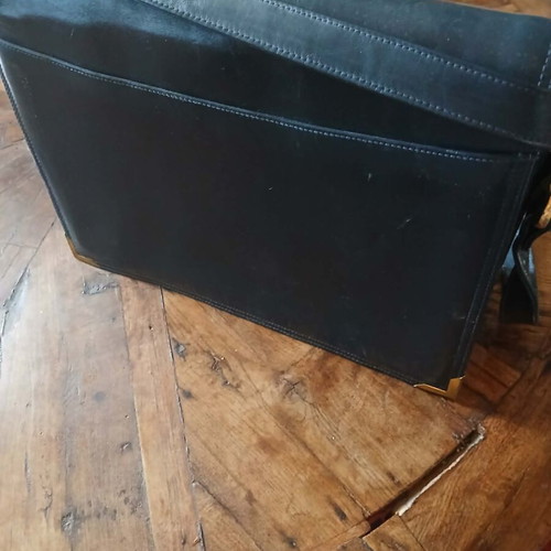 Olympic Airways flight attendant bag used, designed by Billy Bo 1981
