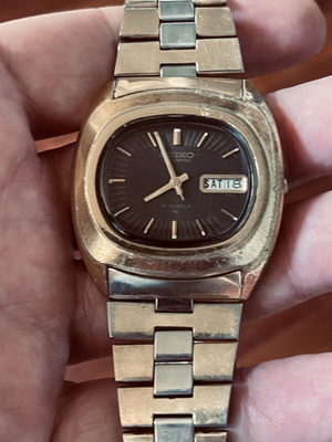 Seiko Two Tone TV Vintage Automatic Watch used