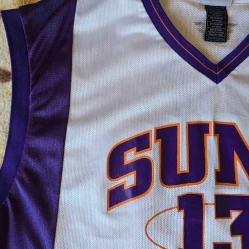 NBA Phoenix Suns basketball jersey #13 Nash Reebok used size 2XL