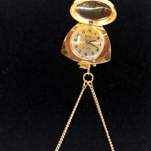 Zaria 21 jewels pendant watch like new from USSR