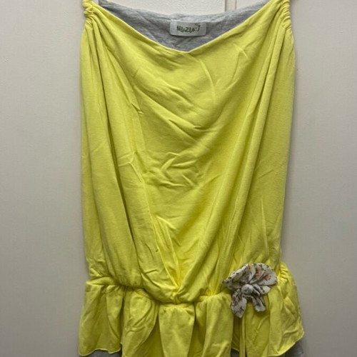 Summer top like new, size S/M, gray and yellow