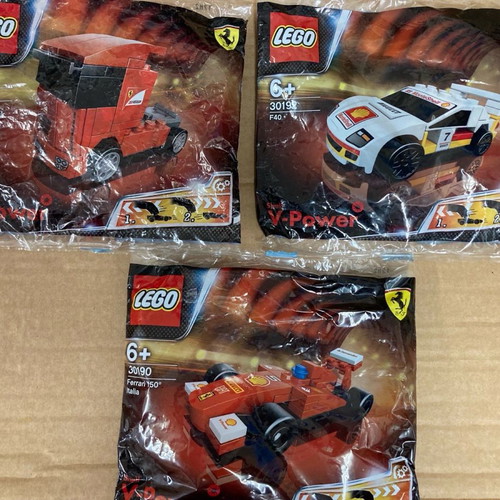 Lego πακέτο 30190, 30191 & 30192 Shell V Power καινούργιο