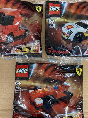 Lego πακέτο 30190, 30191 & 30192 Shell V Power καινούργιο