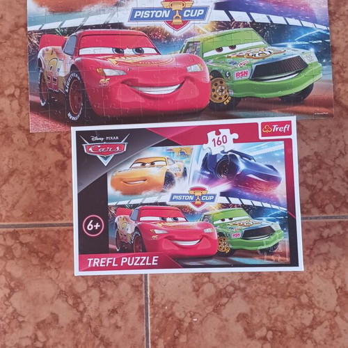 Children's puzzle Cars Winning Race 160 pcs like new