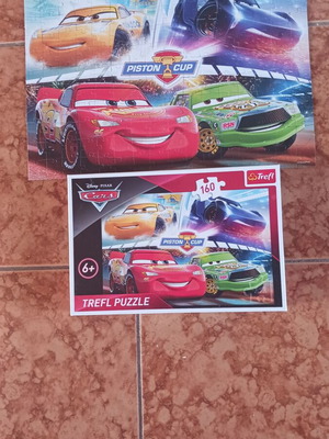 Παιδικό puzzle Cars Winning Race 160 τεμ. σαν καινούργιο