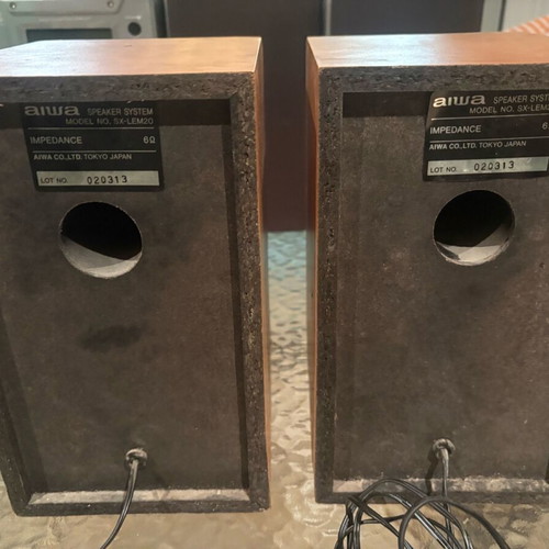 Aiwa SX-LEM20 speaker pair, 6Ω