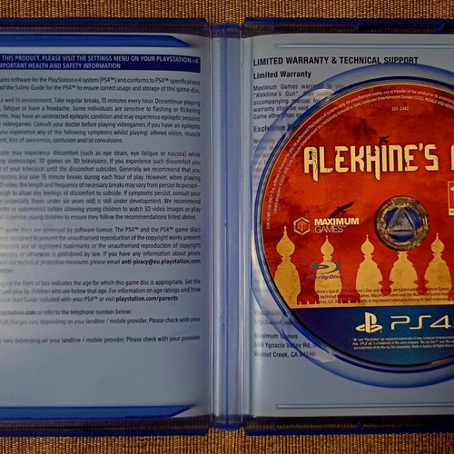 Alekhine's Gun PS4 used, excellent condition