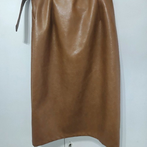 Leather skirt midi small - medium new with tag