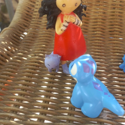 Mini character figures set like new