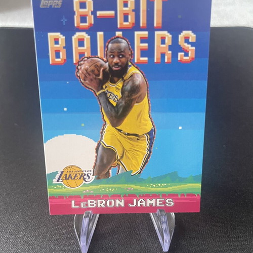 LeBron James Lot of 9 Cards Near Mint, LA Lakers