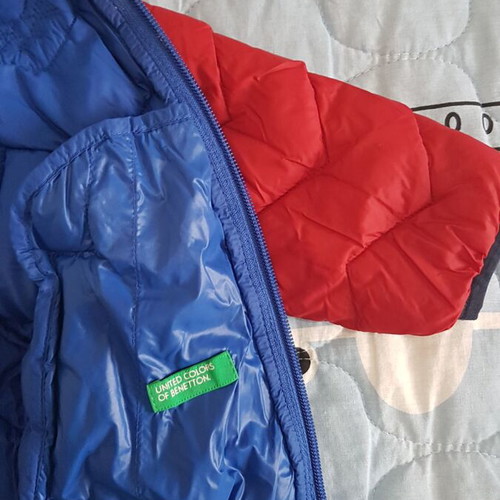 Benetton puffer jacket like new, seasonal, for 18-24 months