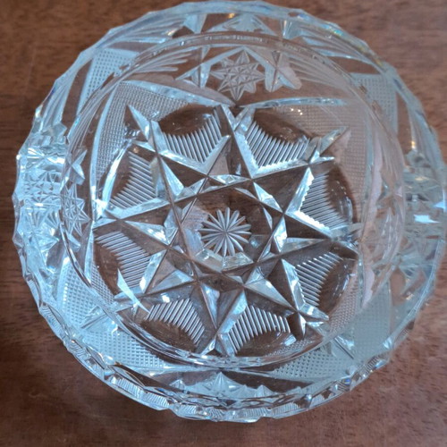 Crystal ashtray like new