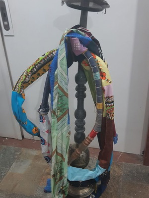 Ναργιλέδες Shisa μεταχειρισμένοι, αντικα 1.40 εκ. ύψος, σωλήνας 5.30 εκ.