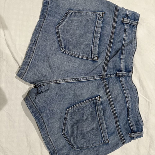 Esmara women's denim shorts, light blue, size M