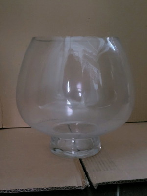 Glass vase used