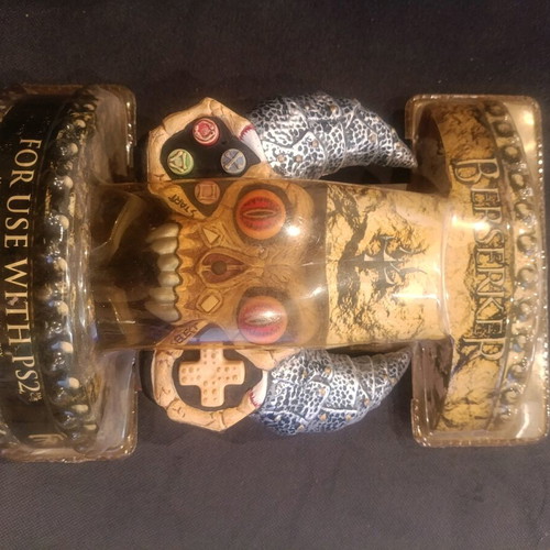 PS2 Controller Berserker Freak Series sealed, collectible