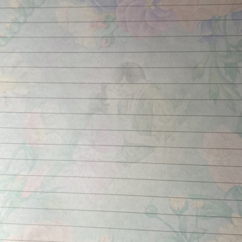 Letter sheets like new, pack of 9, scented from 1990