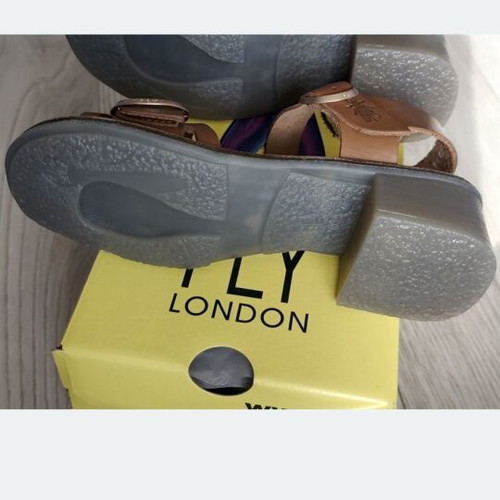 Fly London sandals size 36, new, brown leather