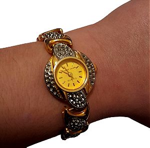 Bernard Lacomb χρυσό γυναικείο ρολόι