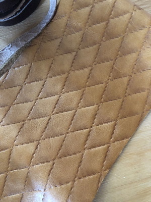 Leather belt