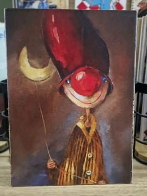 Wooden decorative plaque Red Nose like new, 13×18