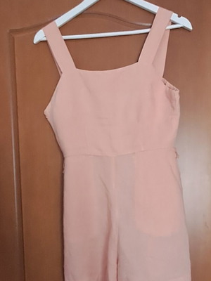 Ολόσωμη φόρμα H&M ροζ, μέγεθος XS, σαν καινούργια