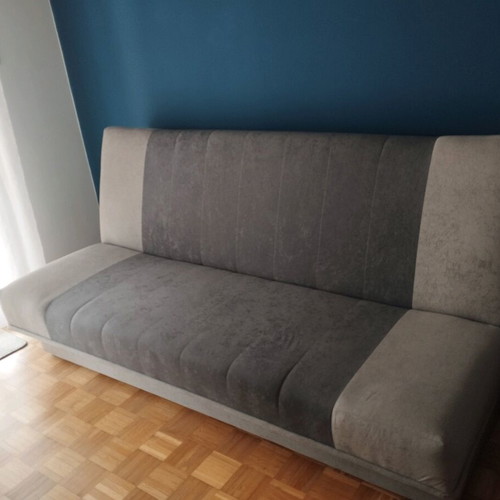 Sofa bed three-seater like new with storage space