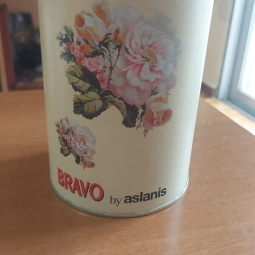 Bravo metal box by Aslanis collectible like new
