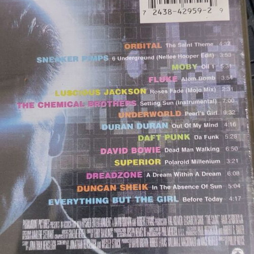 The Saint soundtrack CD like new, electronic