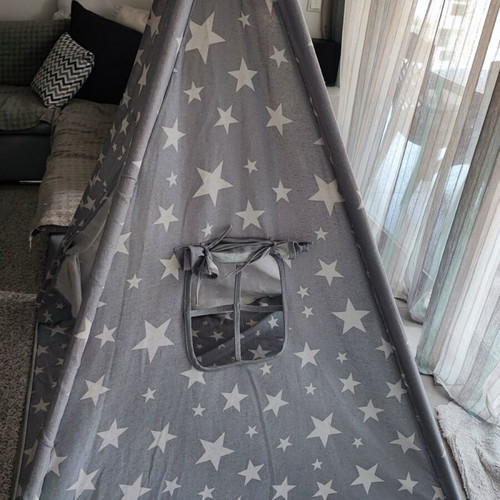 NUKIDO children's Indian tent gray used