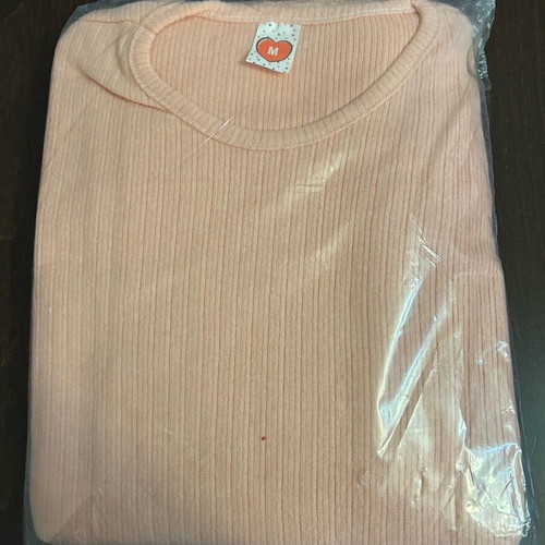 Women's pajama new, soft pink color, size M