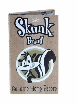 Skunk double cigarette paper 50 leaves new